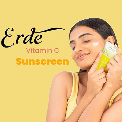 ERDE Hydrating Moisturiser &  ERDE Sunscreen SPF 50 with PA++++   | (Combo Pack )